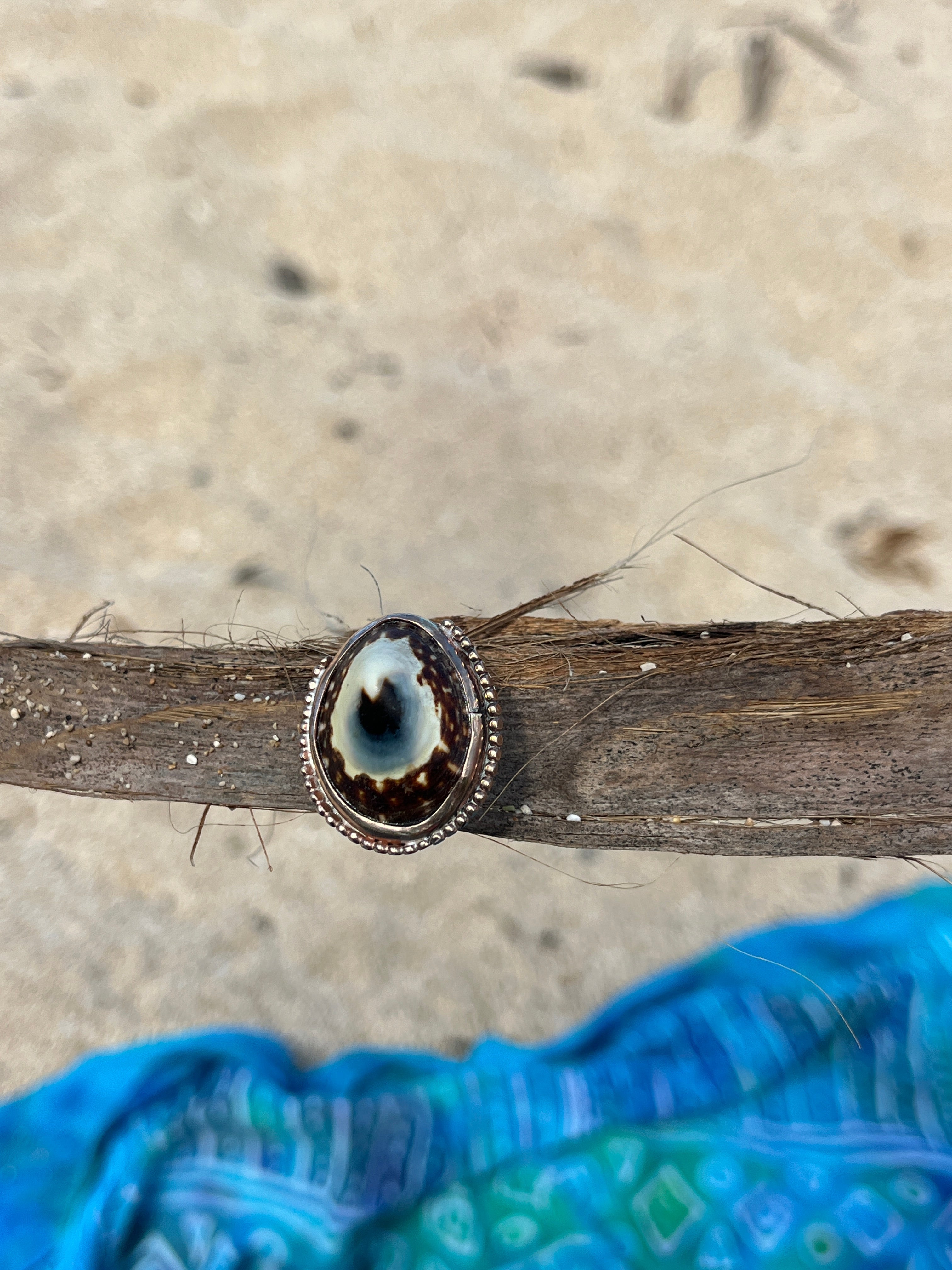 Mavericks Beach Art Deco Statement Ring RTS