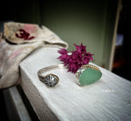 Bar Harbor Sea Glass Cuff
