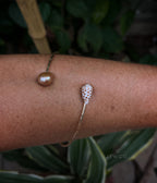 Hawaiian Flea Cone x Champagne Edison Wrap Cuff MTO
