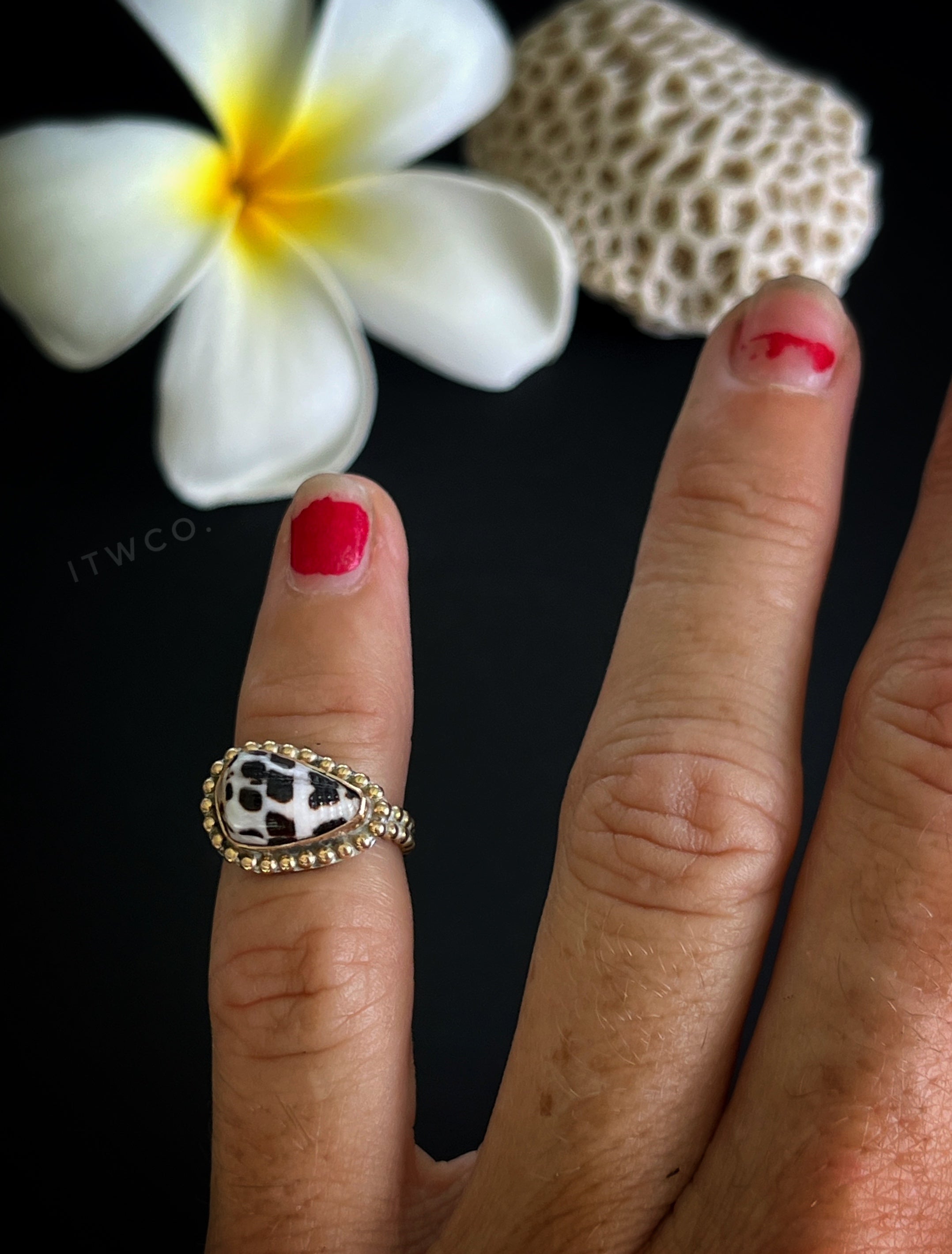 Hebrew Cone Ring MTO