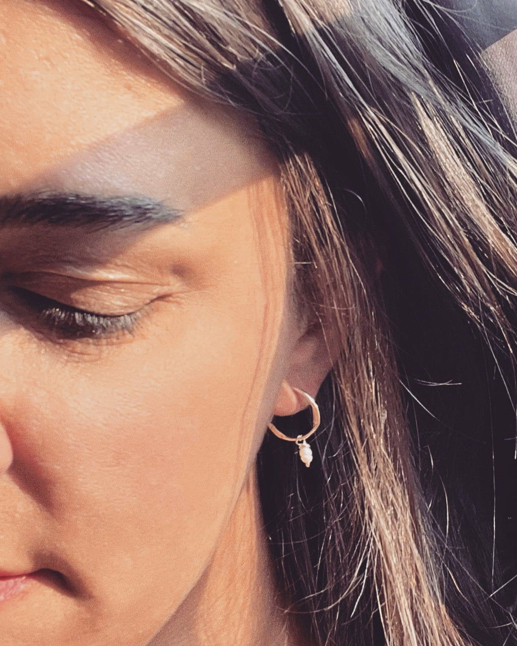 Signature Gold Hoops