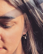 Signature Gold Hoops
