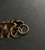 Signature Gold Hoops